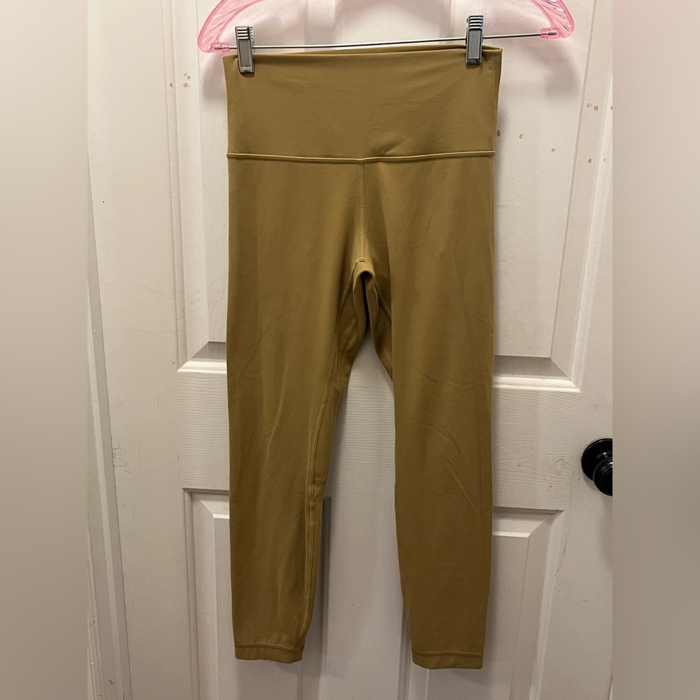 🍋 GUC Lululemon Align Pant II 25" - Grape Leaf - Sz 6